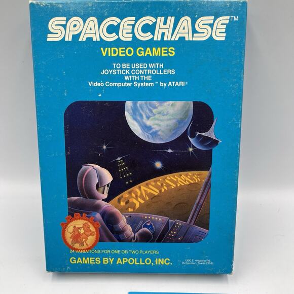 Spacechase (Atari 2600, 1981) (Complete) (CIB) very clean! - Picture 6 of 14